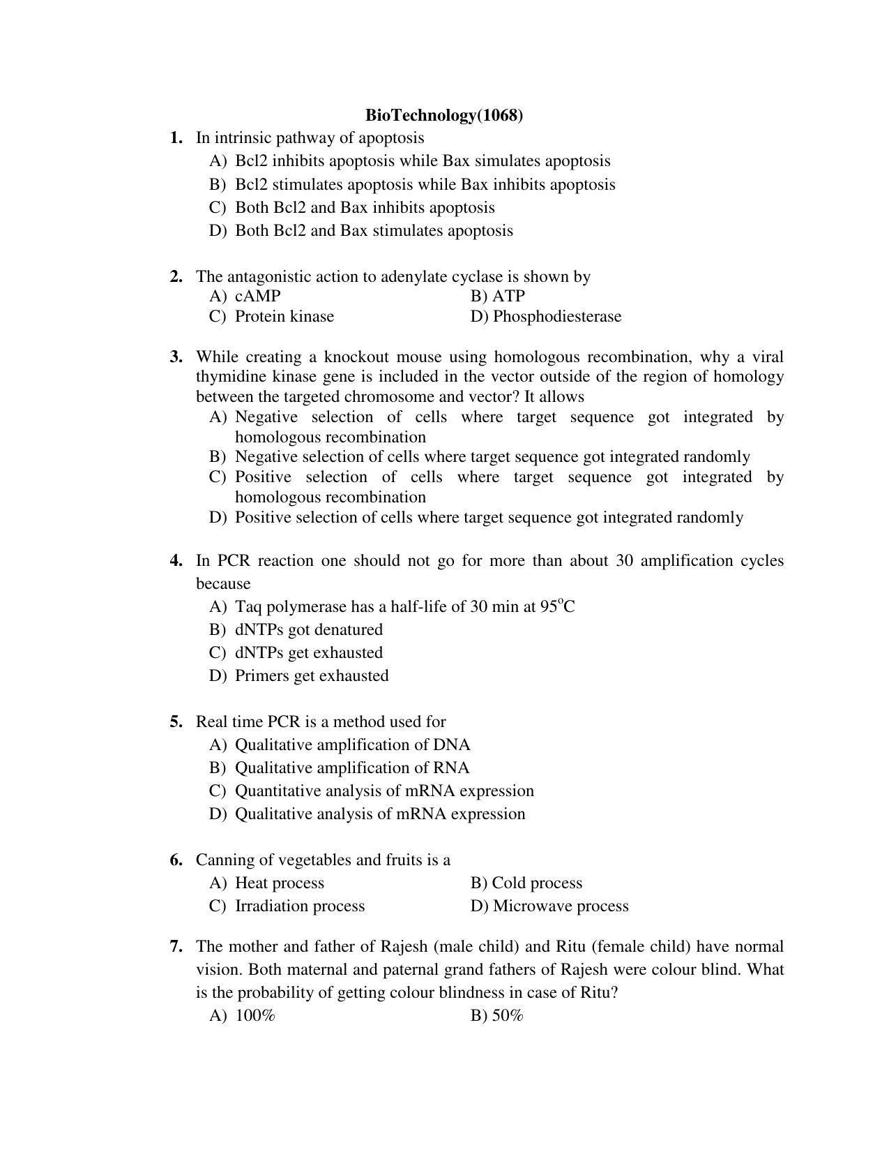 PU MPET Anthropology 2018 Question Papers - Page 18
