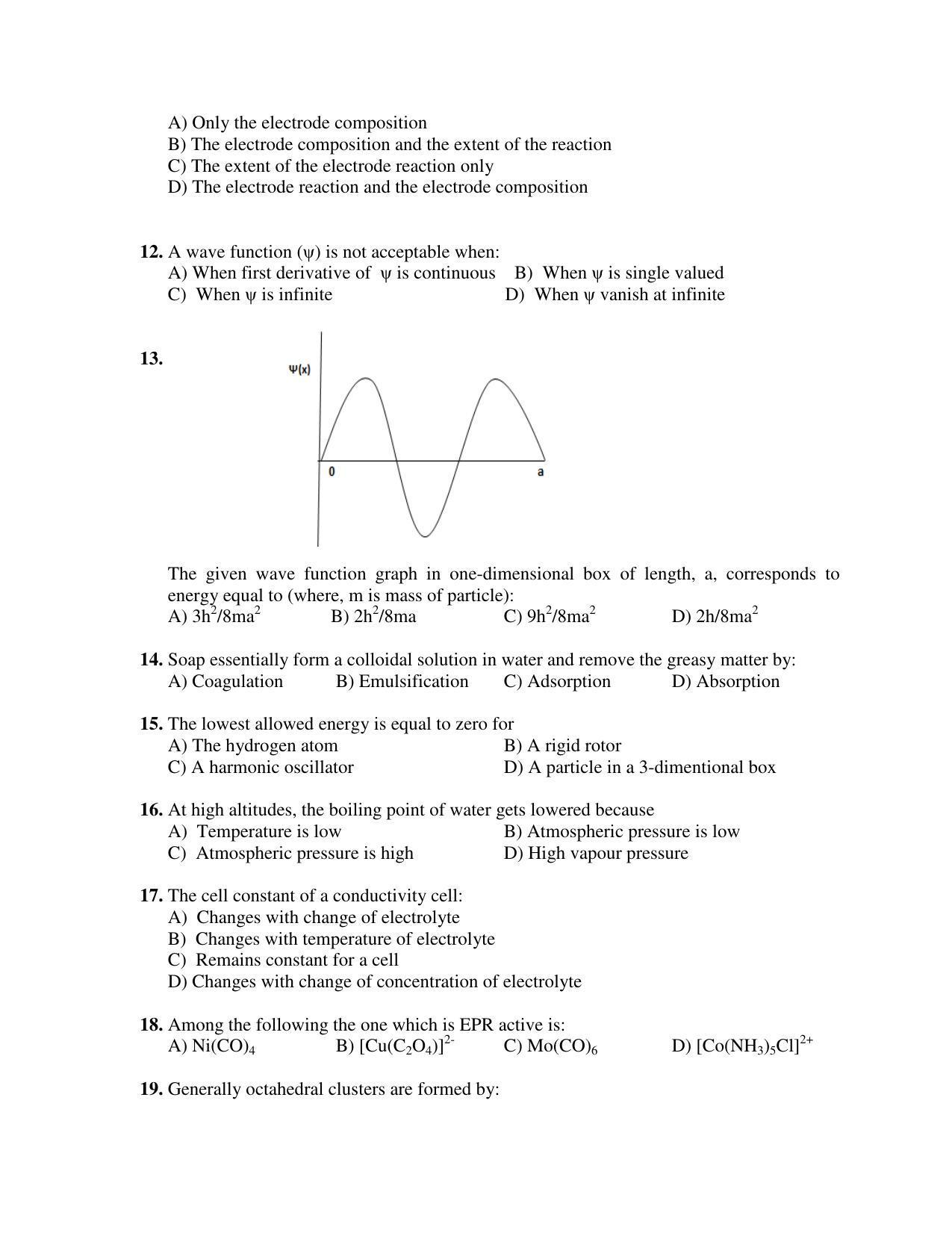PU MPET Anthropology 2018 Question Papers - Page 32