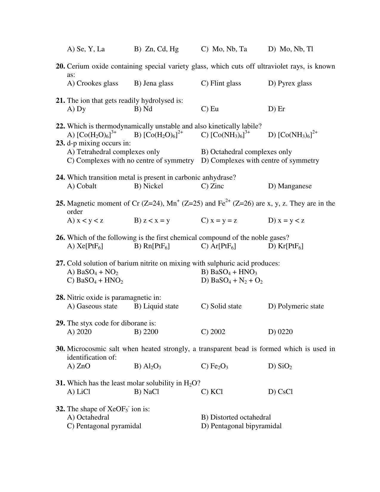 PU MPET Anthropology 2018 Question Papers - Page 33