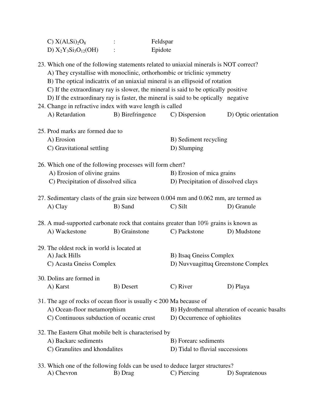 PU MPET Anthropology 2018 Question Papers - Page 47