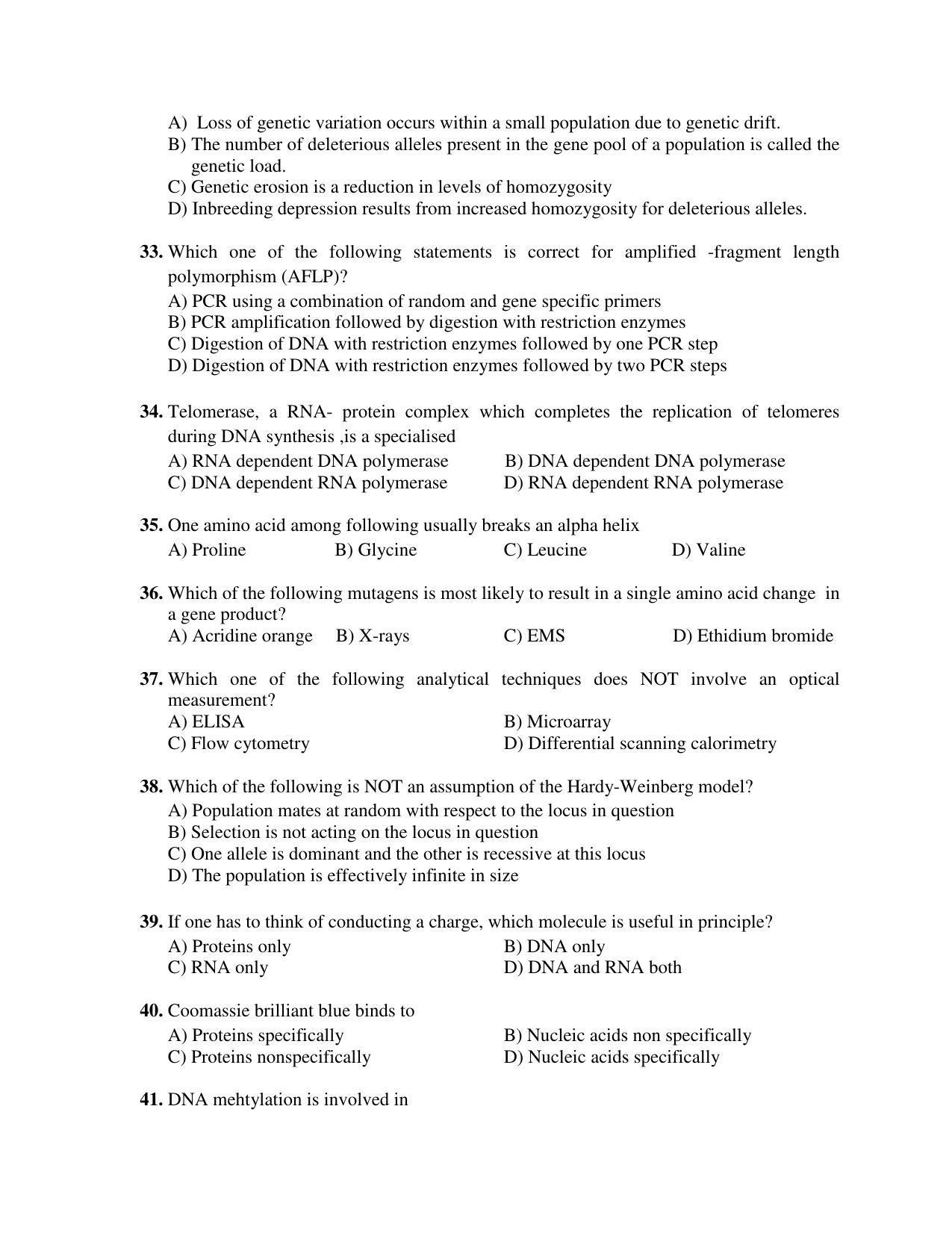 PU MPET Anthropology 2018 Question Papers - Page 59
