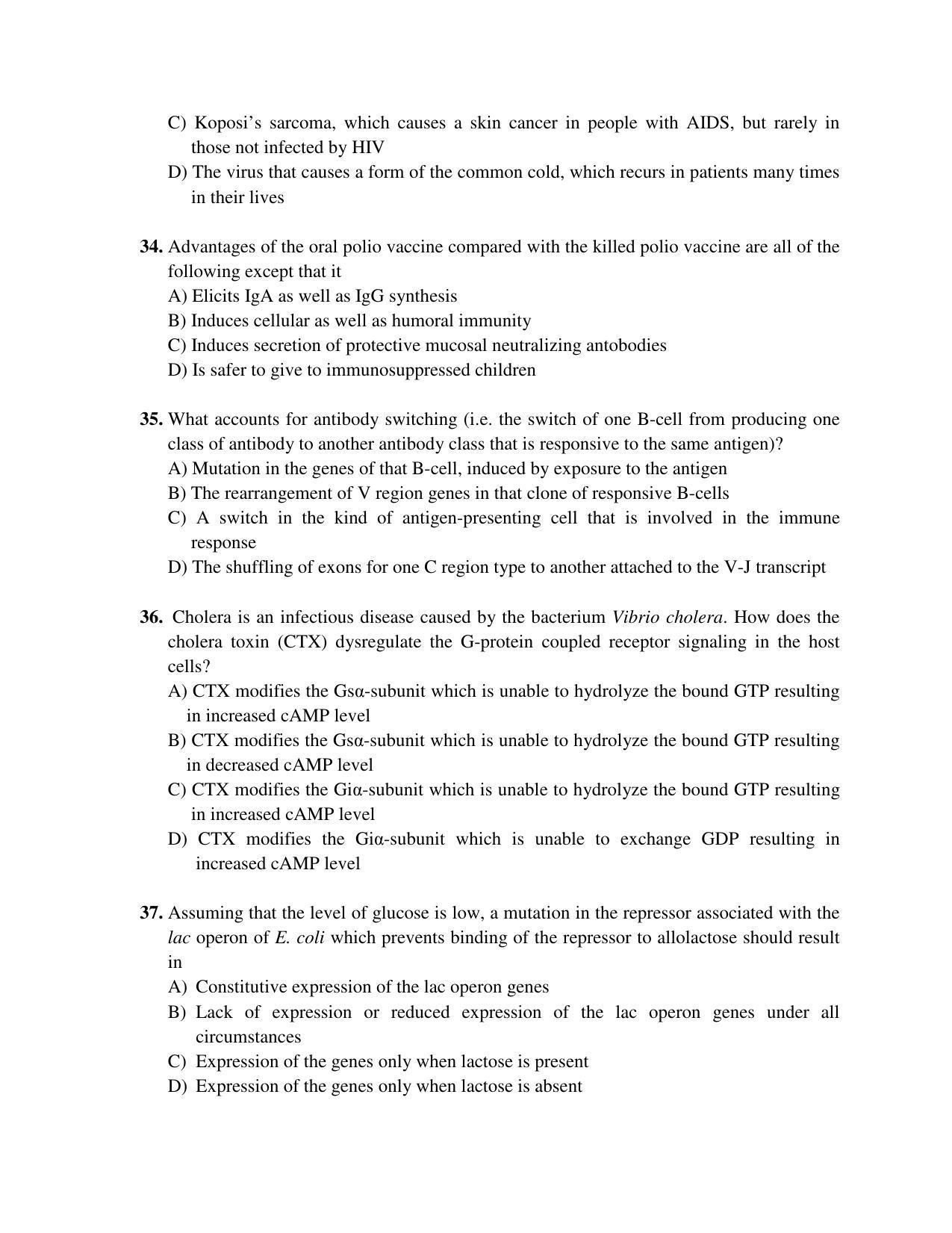 PU MPET Anthropology 2018 Question Papers - Page 76