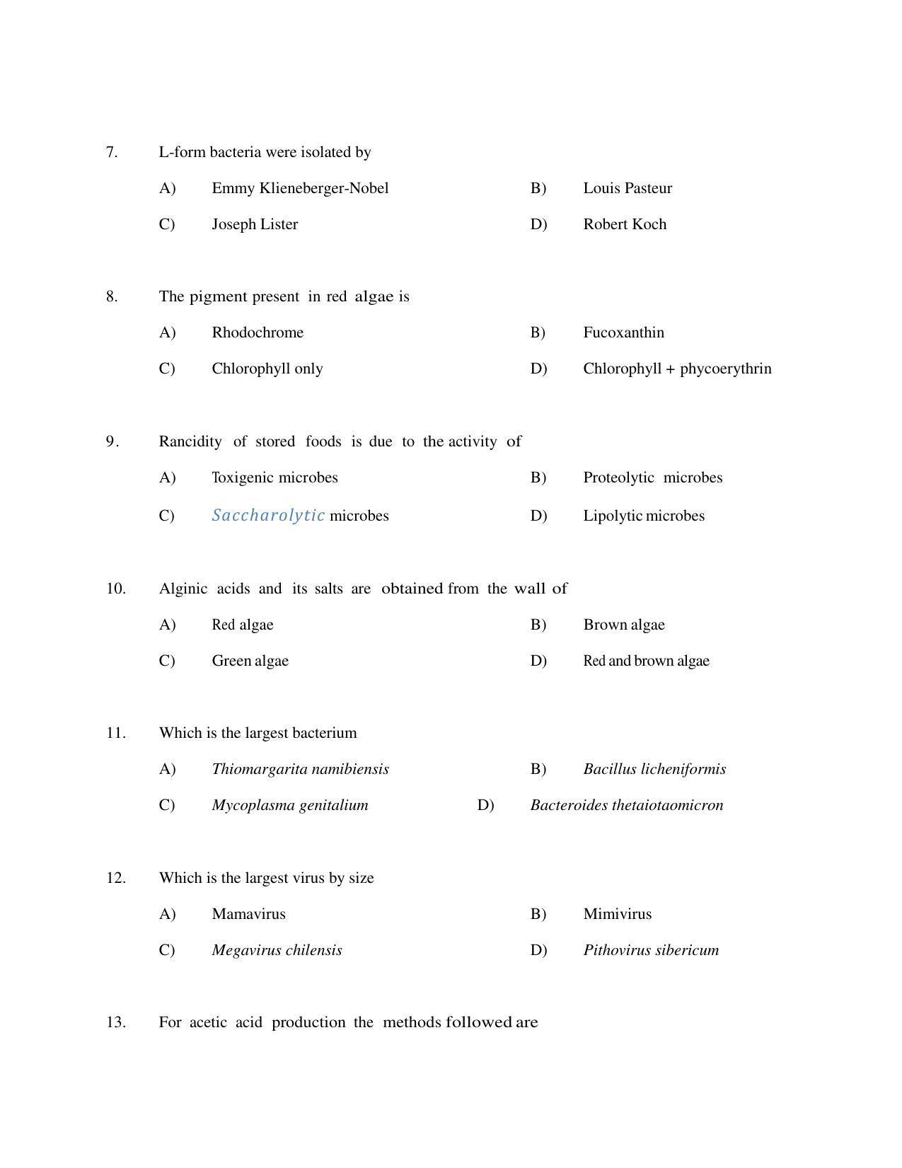 PU MPET Anthropology 2018 Question Papers - Page 80