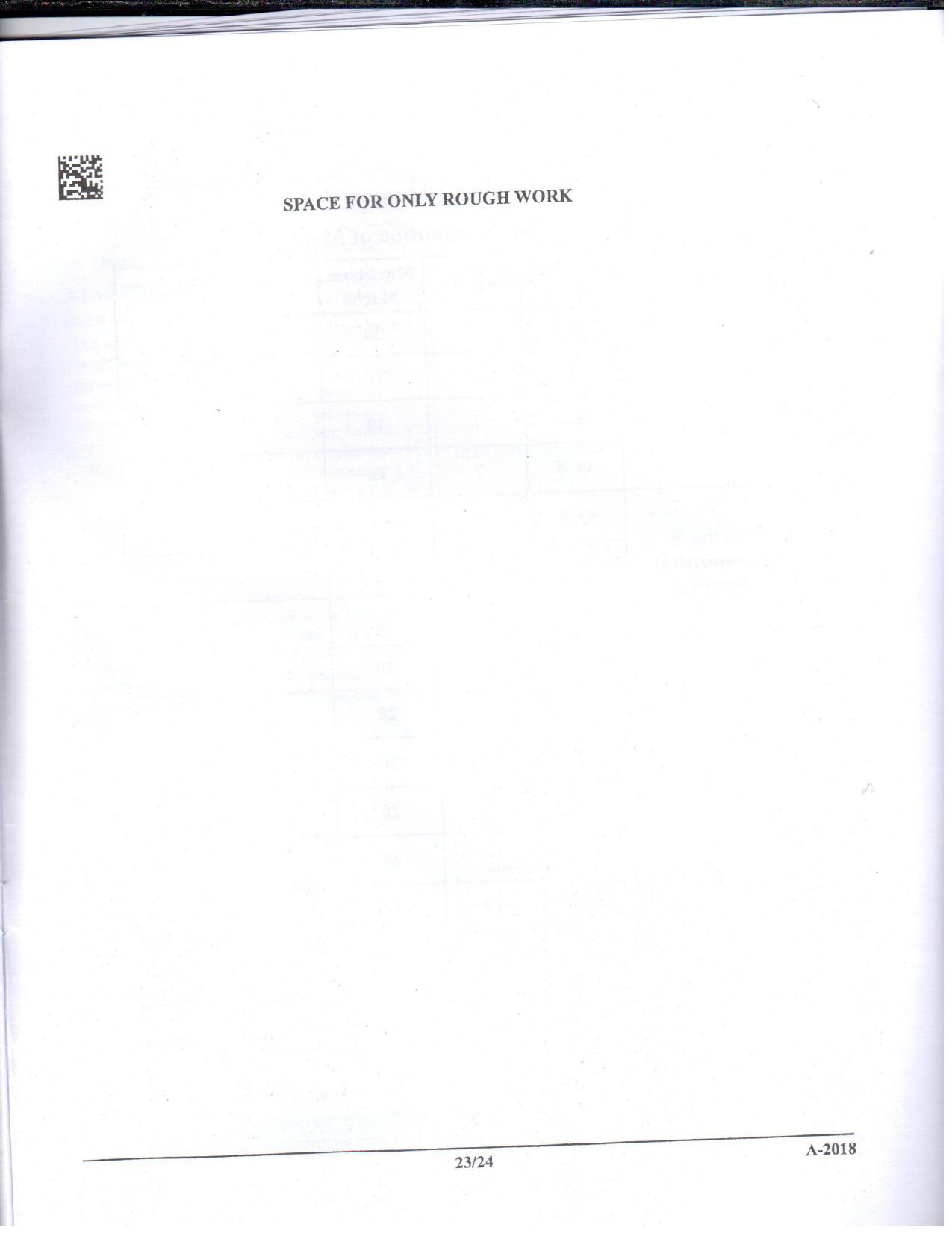 JEE Advanced AAT 2018 Question Paper - Page 23