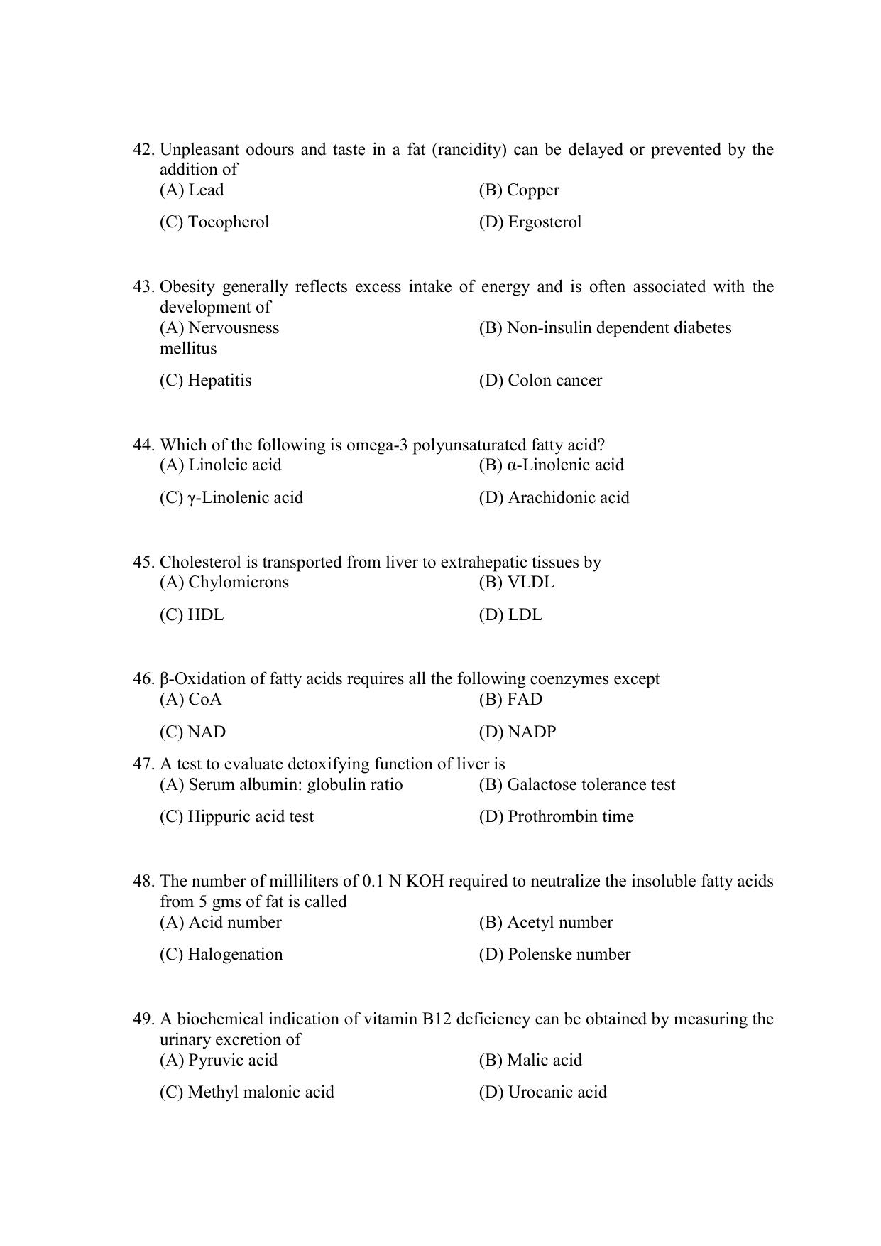PU CET PG 2021 Question Paper - Page 14
