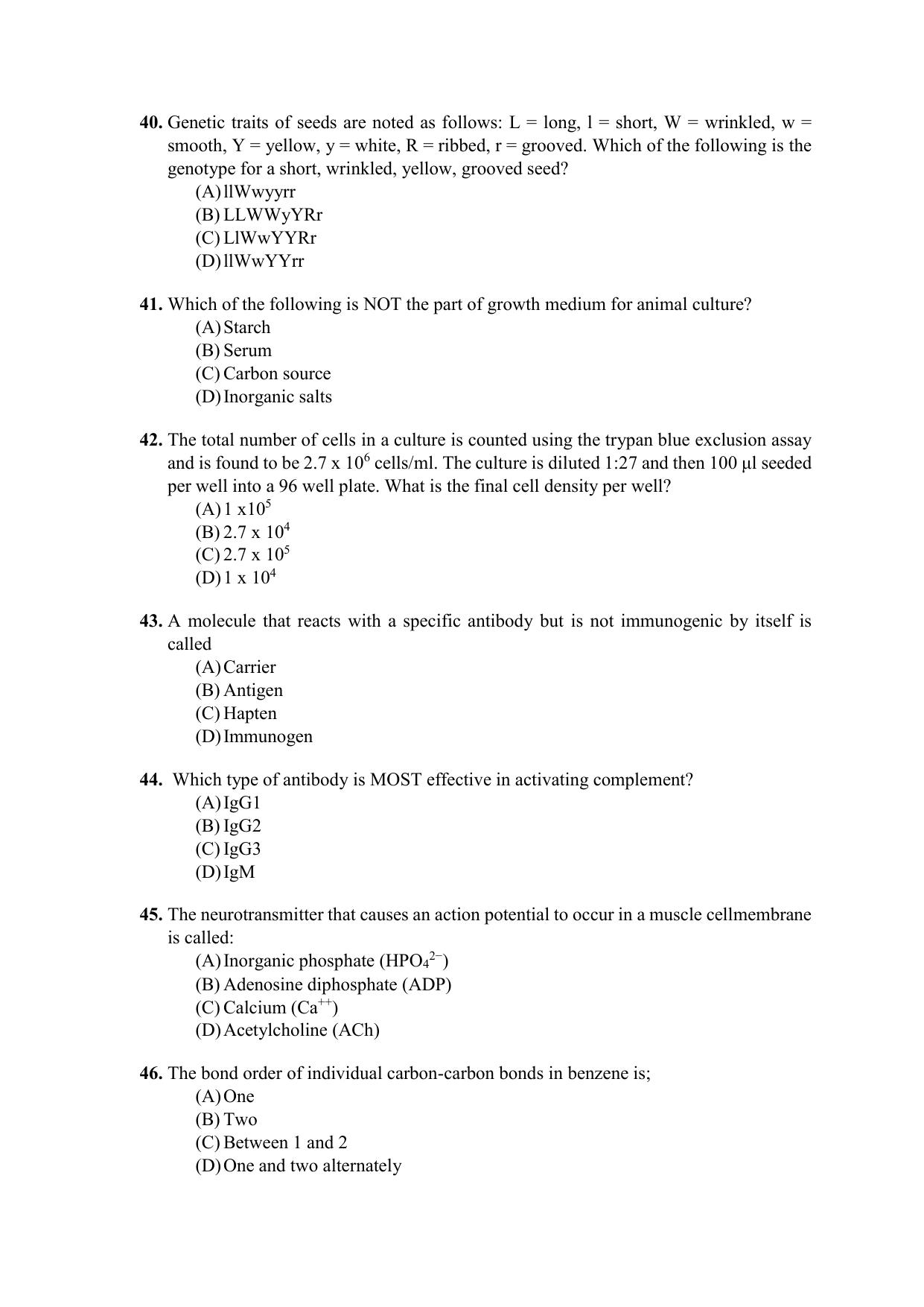 PU CET PG 2021 Question Paper - Page 24