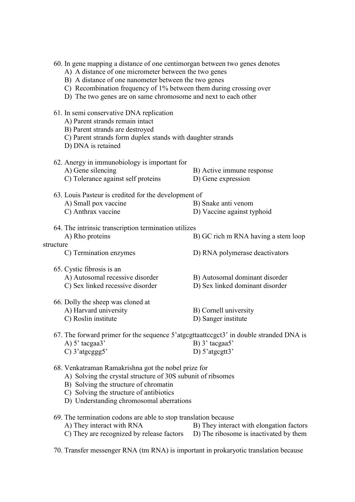 PU CET PG 2021 Question Paper - Page 35