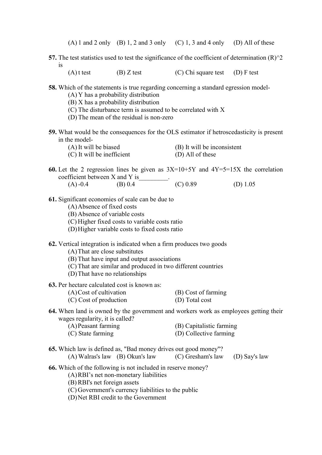 PU CET PG 2021 Question Paper - Page 87
