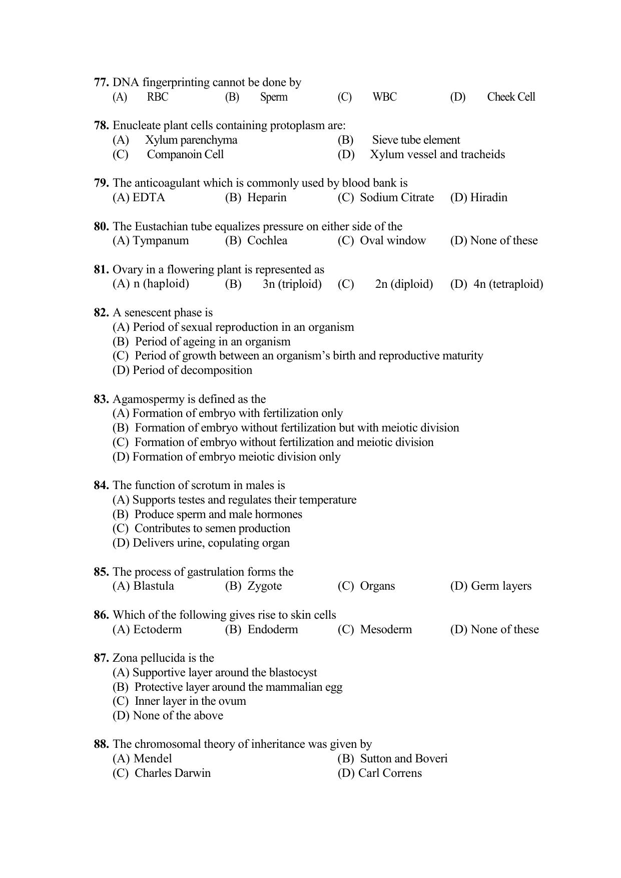 PU CET PG 2021 Question Paper - Page 102