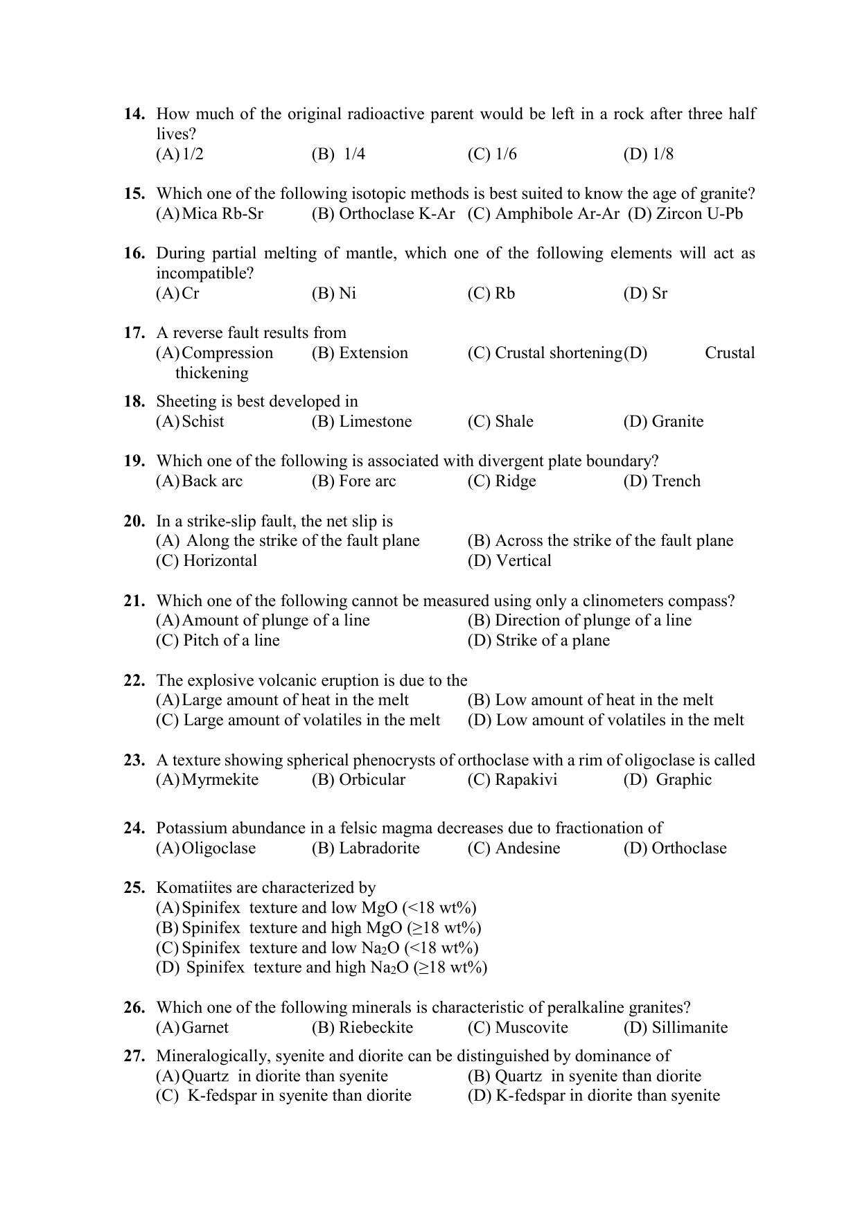 PU CET PG 2021 Question Paper - Page 119