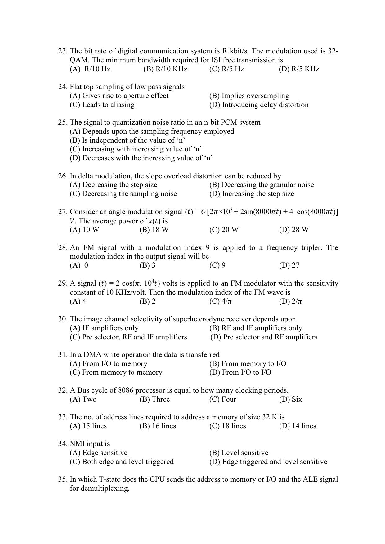 PU CET PG 2021 Question Paper - Page 191