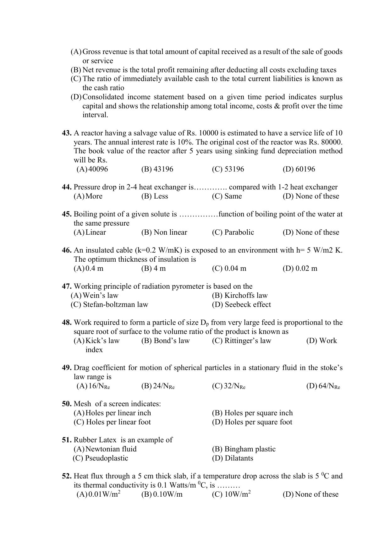 PU CET PG 2021 Question Paper - Page 262