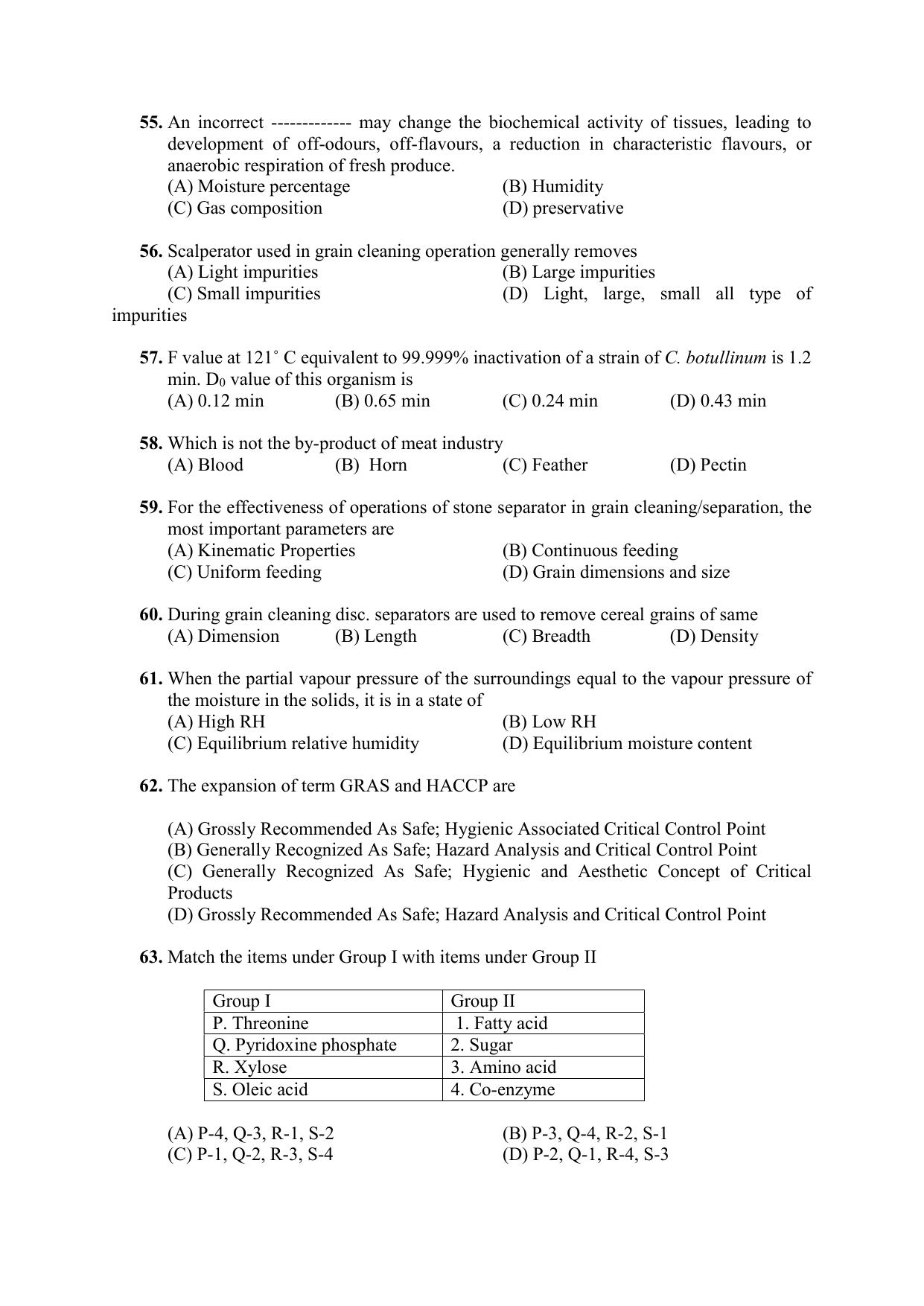 PU CET PG 2021 Question Paper - Page 317