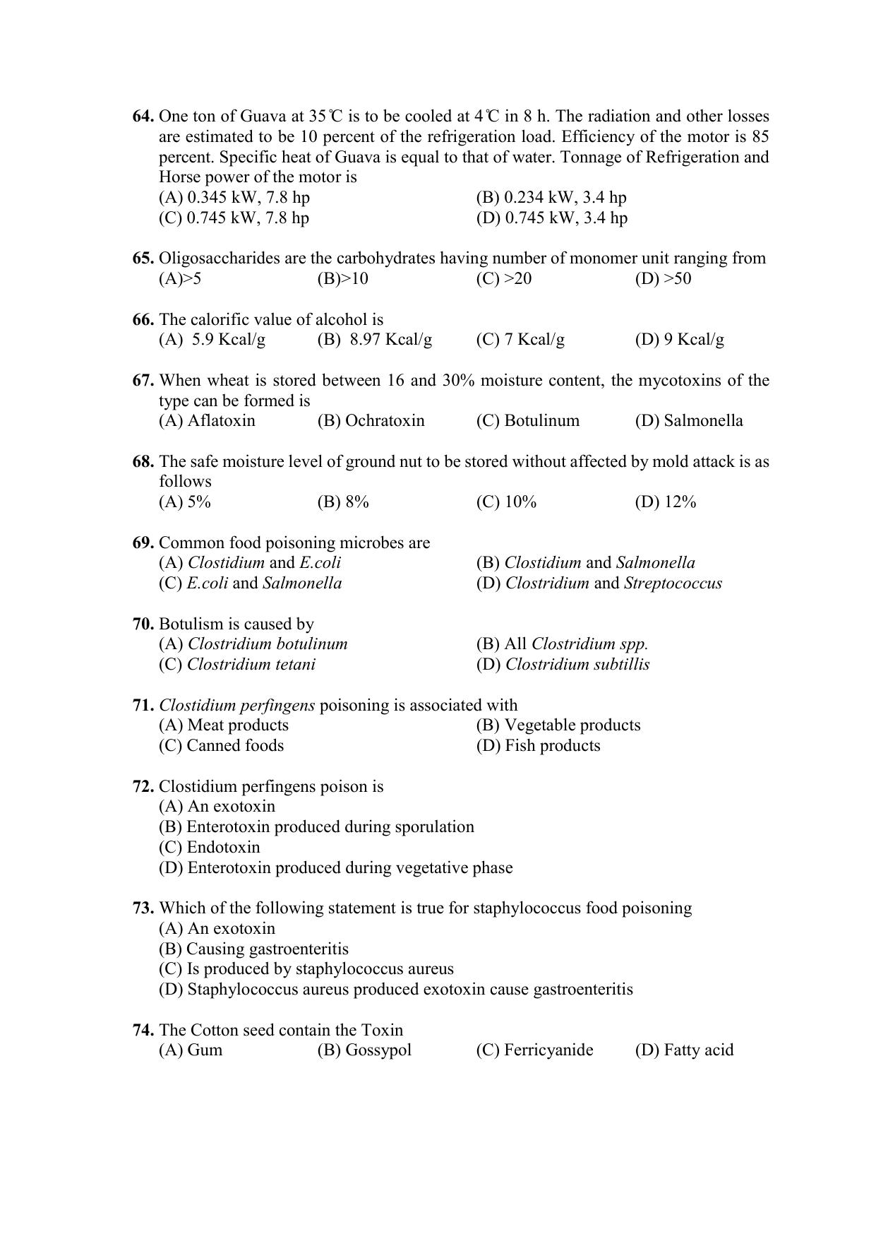 PU CET PG 2021 Question Paper - Page 318