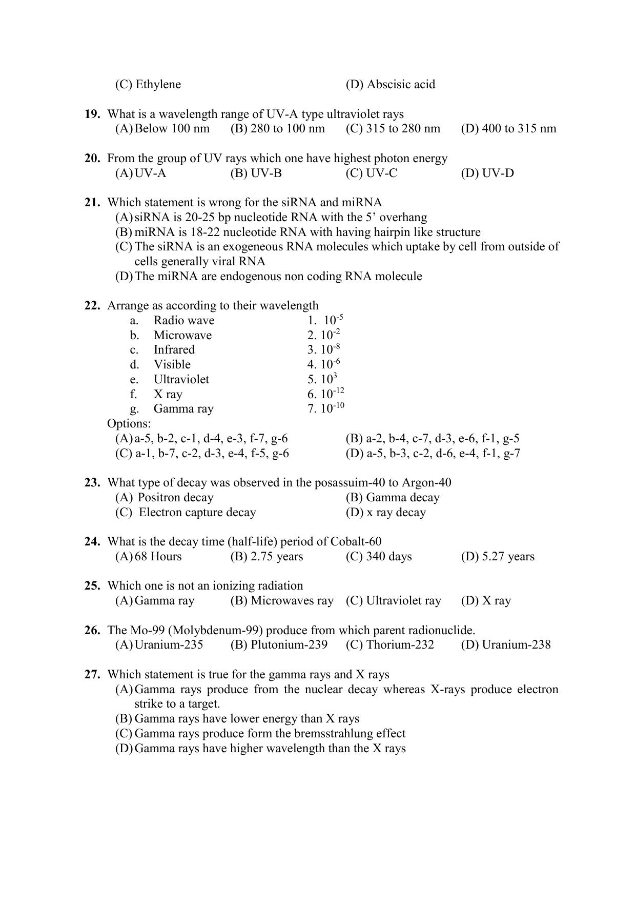PU CET PG 2021 Question Paper - Page 339