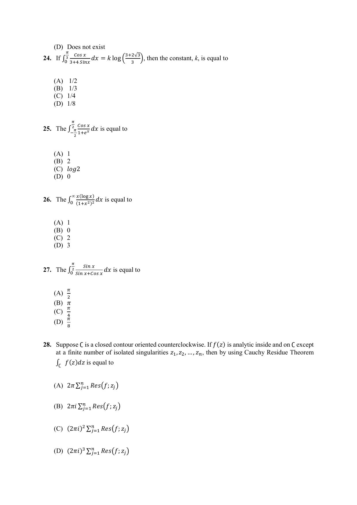 PU CET PG 2021 Question Paper - Page 371