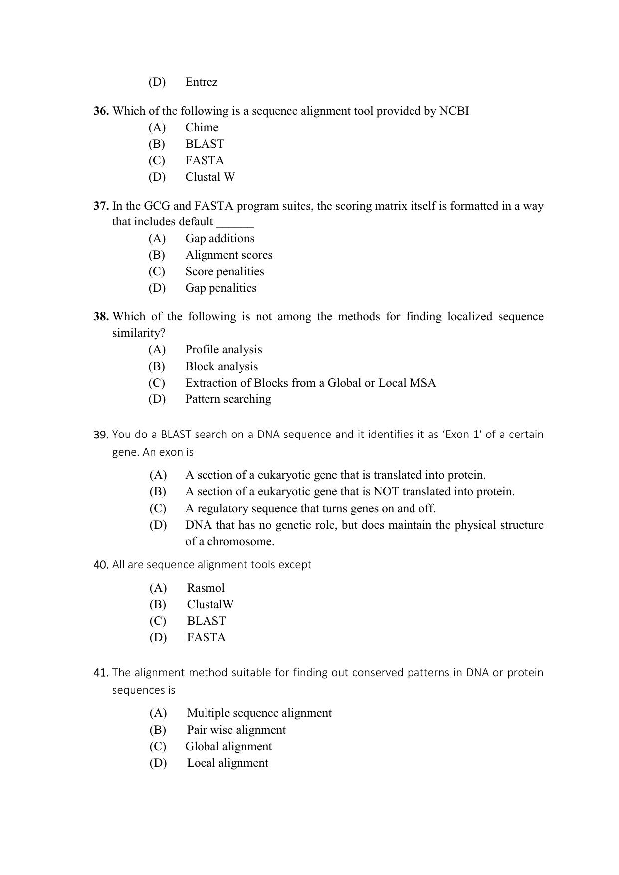 PU CET PG 2021 Question Paper - Page 386
