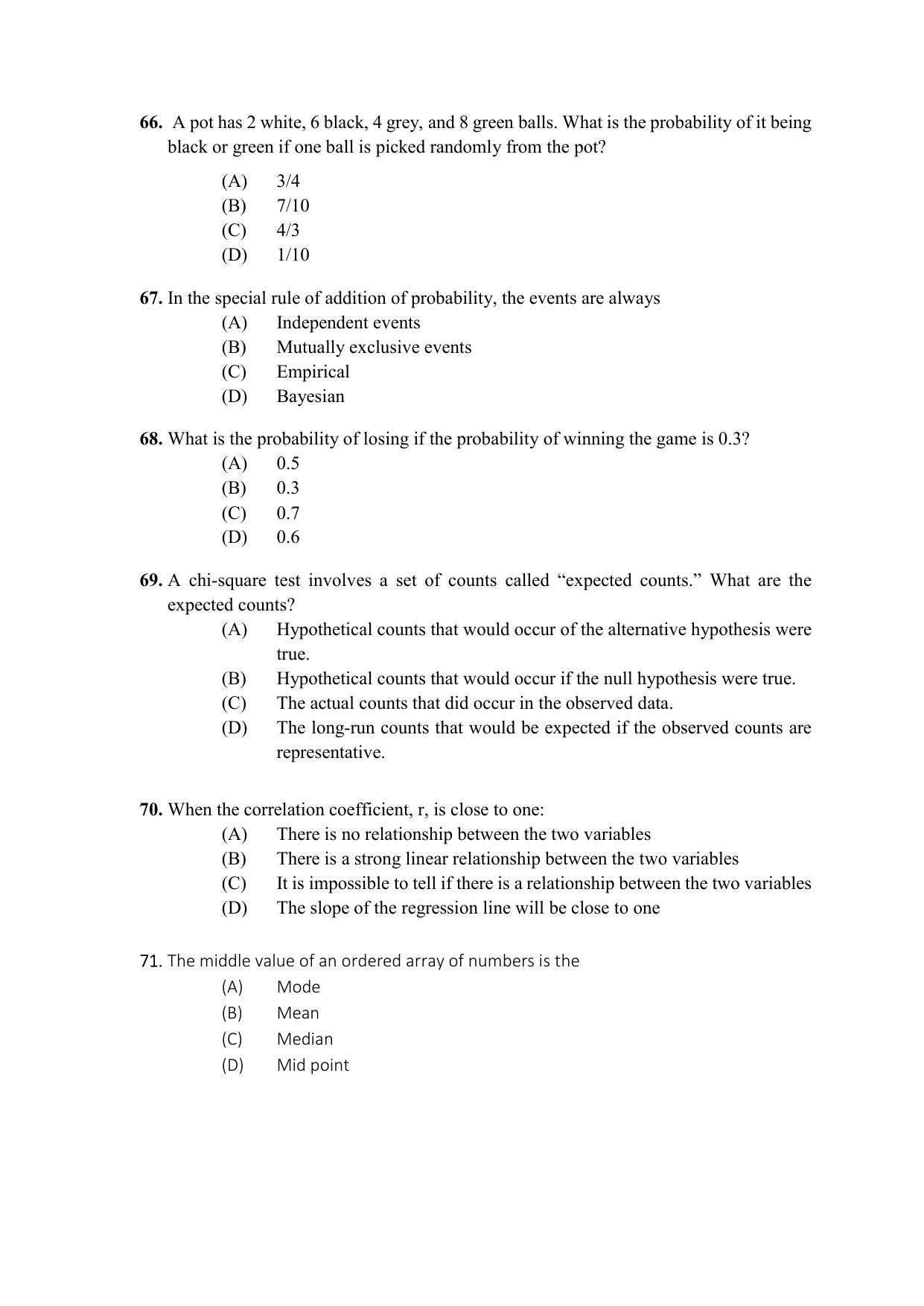 PU CET PG 2021 Question Paper - Page 391