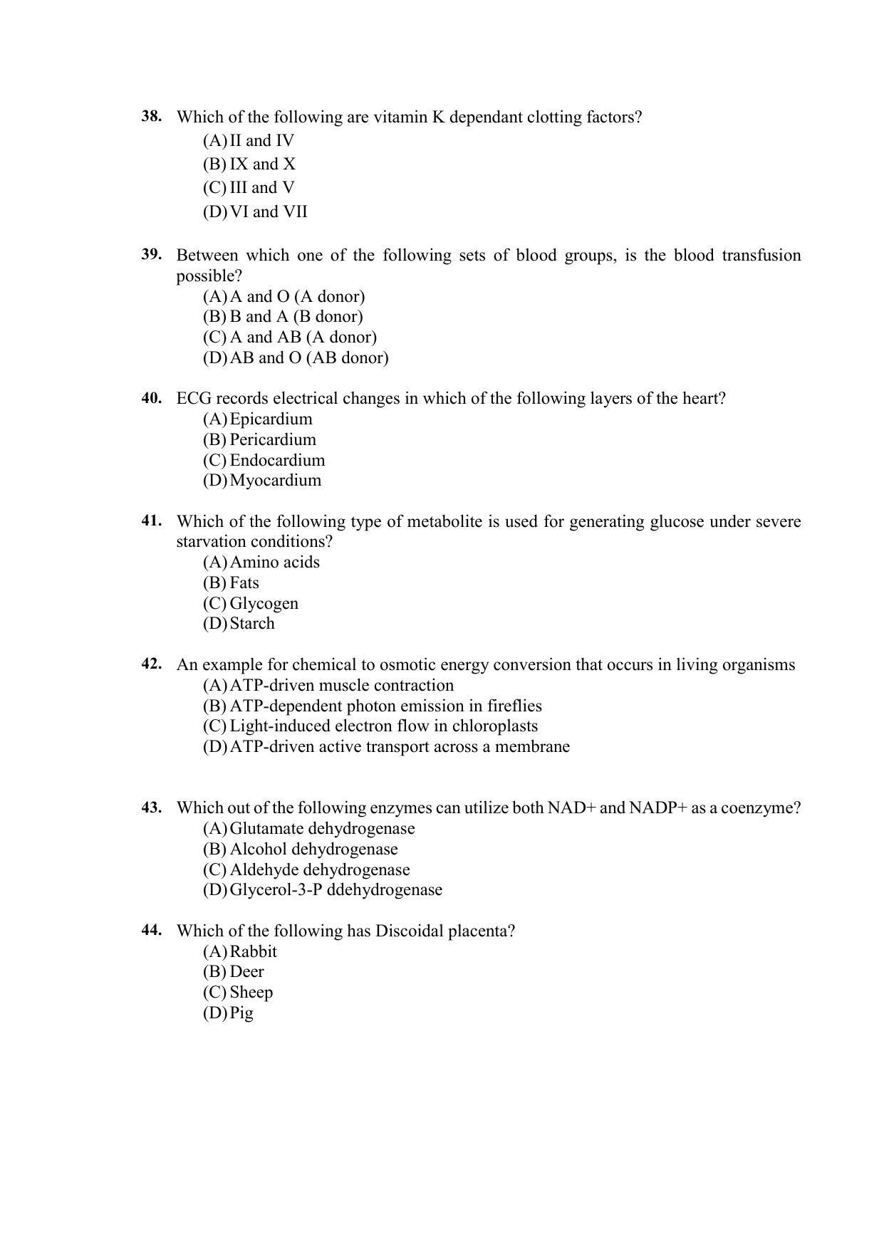 PU CET PG 2021 Question Paper - Page 398