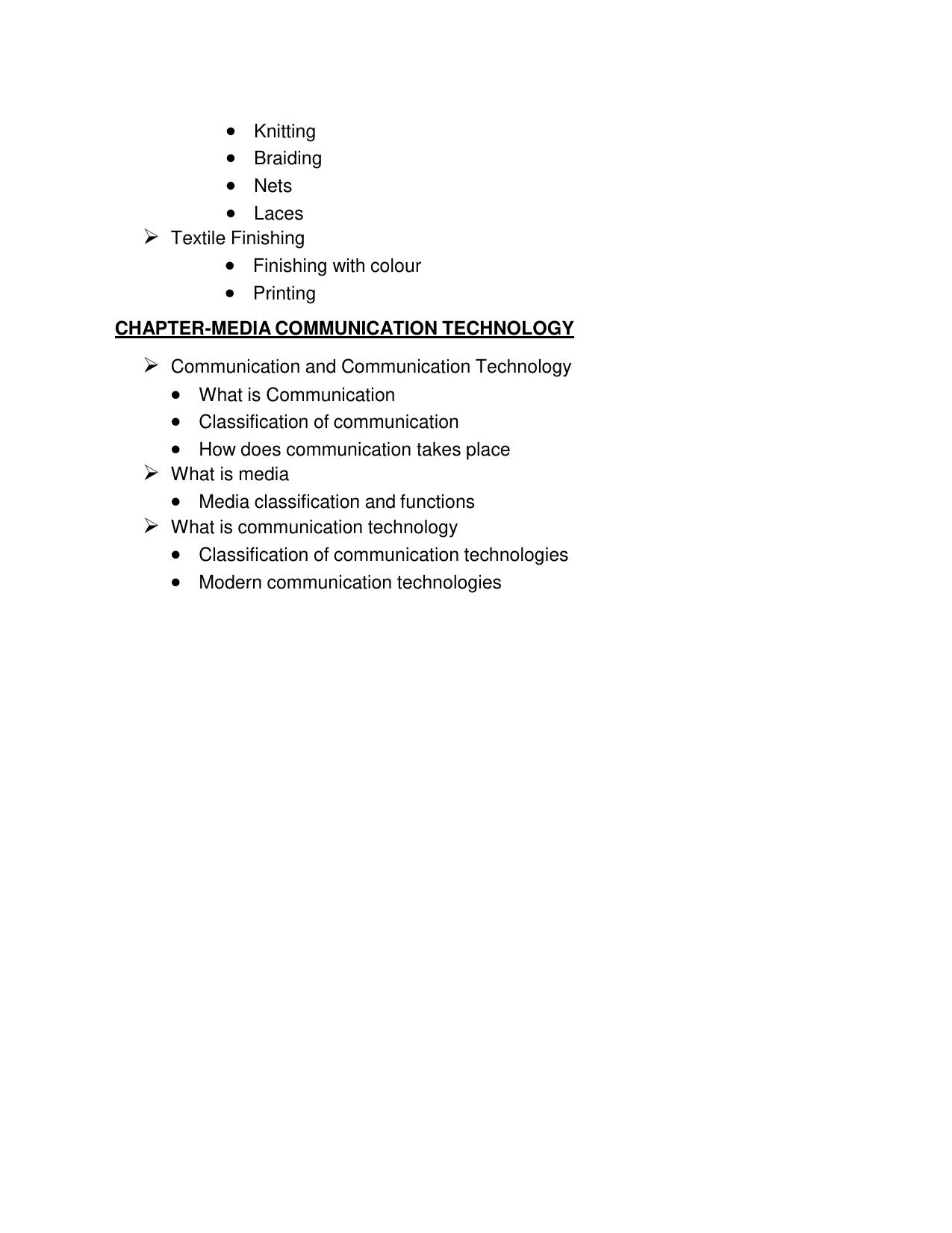 CBSE Class 11 & 12 Home Science Syllabus - Page 9