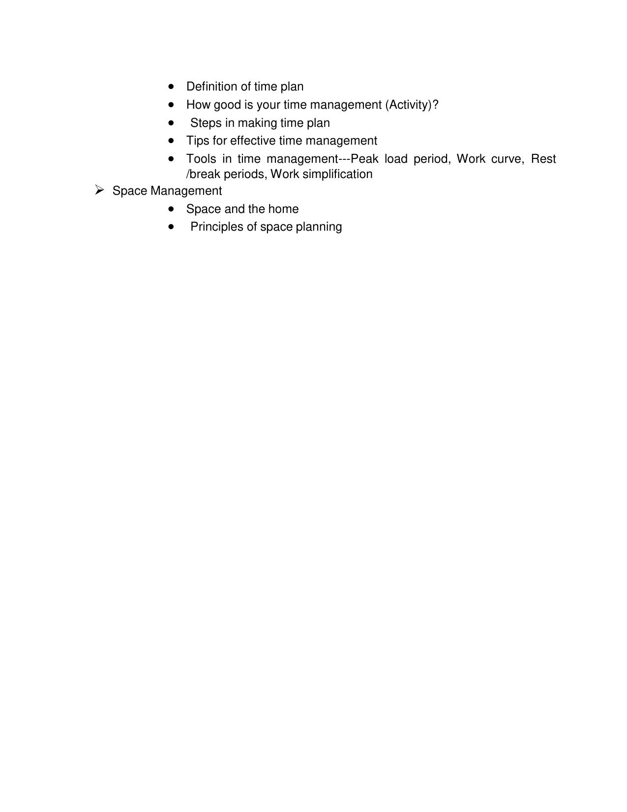 CBSE Class 11 & 12 Home Science Syllabus - Page 11