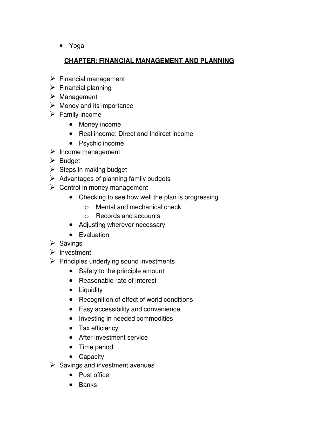 CBSE Class 11 & 12 Home Science Syllabus - Page 16