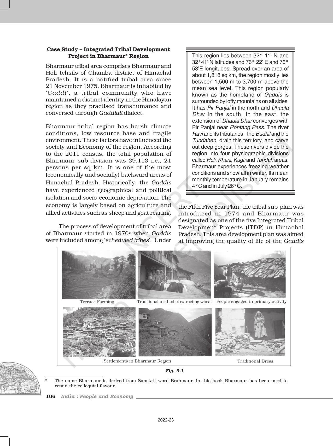 NCERT Book for Class 12 Geography (Part-II) Chapter 9 Planning and Sustainable Development in the Indian Context - Page 3