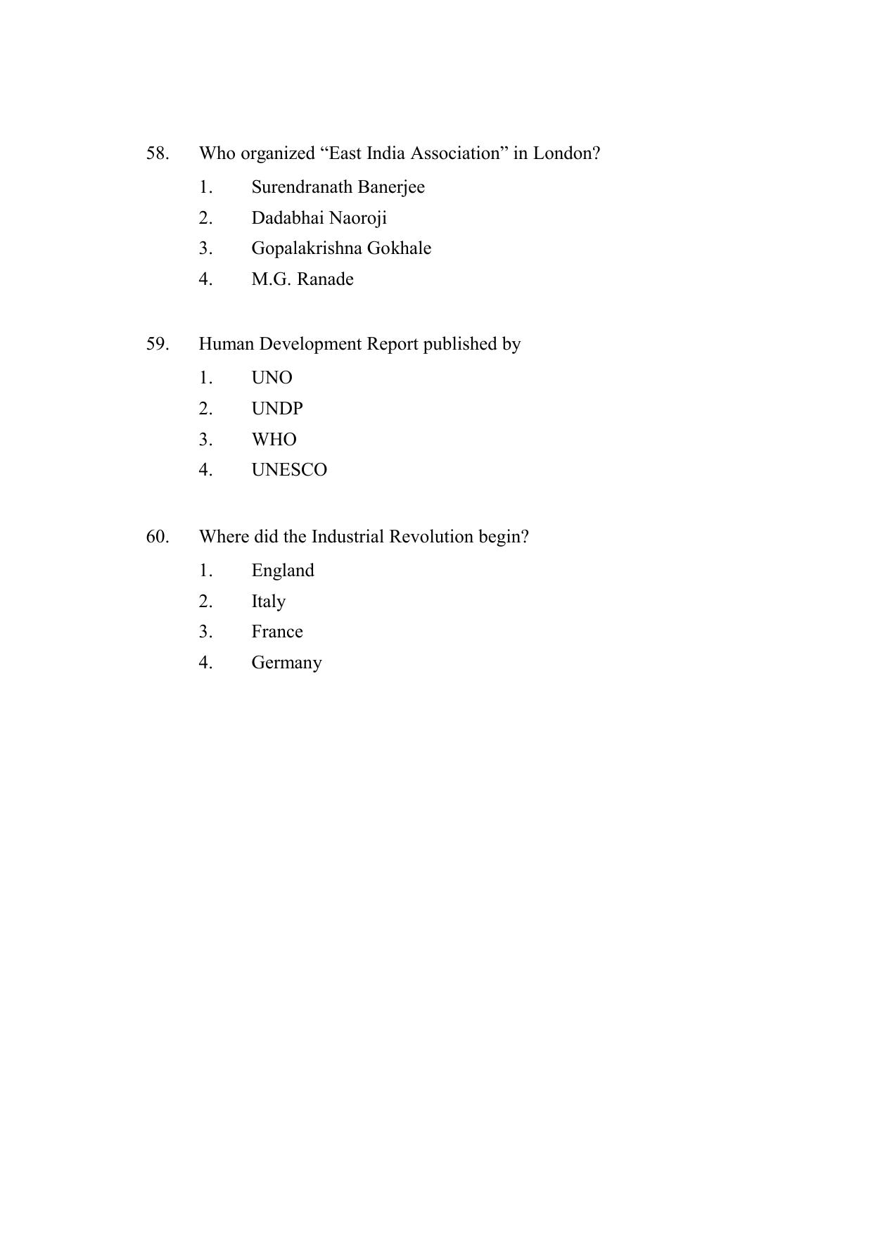 AP DEECET Social Studies (English Medium) 2021 Question Paper - Page 16