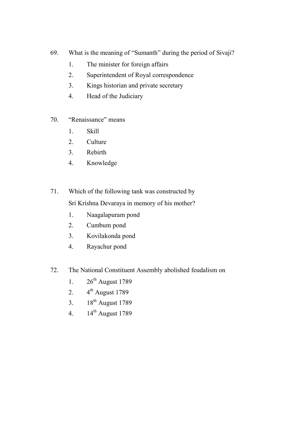 AP DEECET Social Studies (English Medium) 2021 Question Paper - Page 19