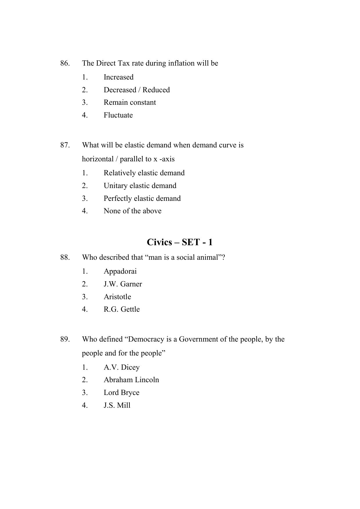 AP DEECET Social Studies (English Medium) 2021 Question Paper - Page 23