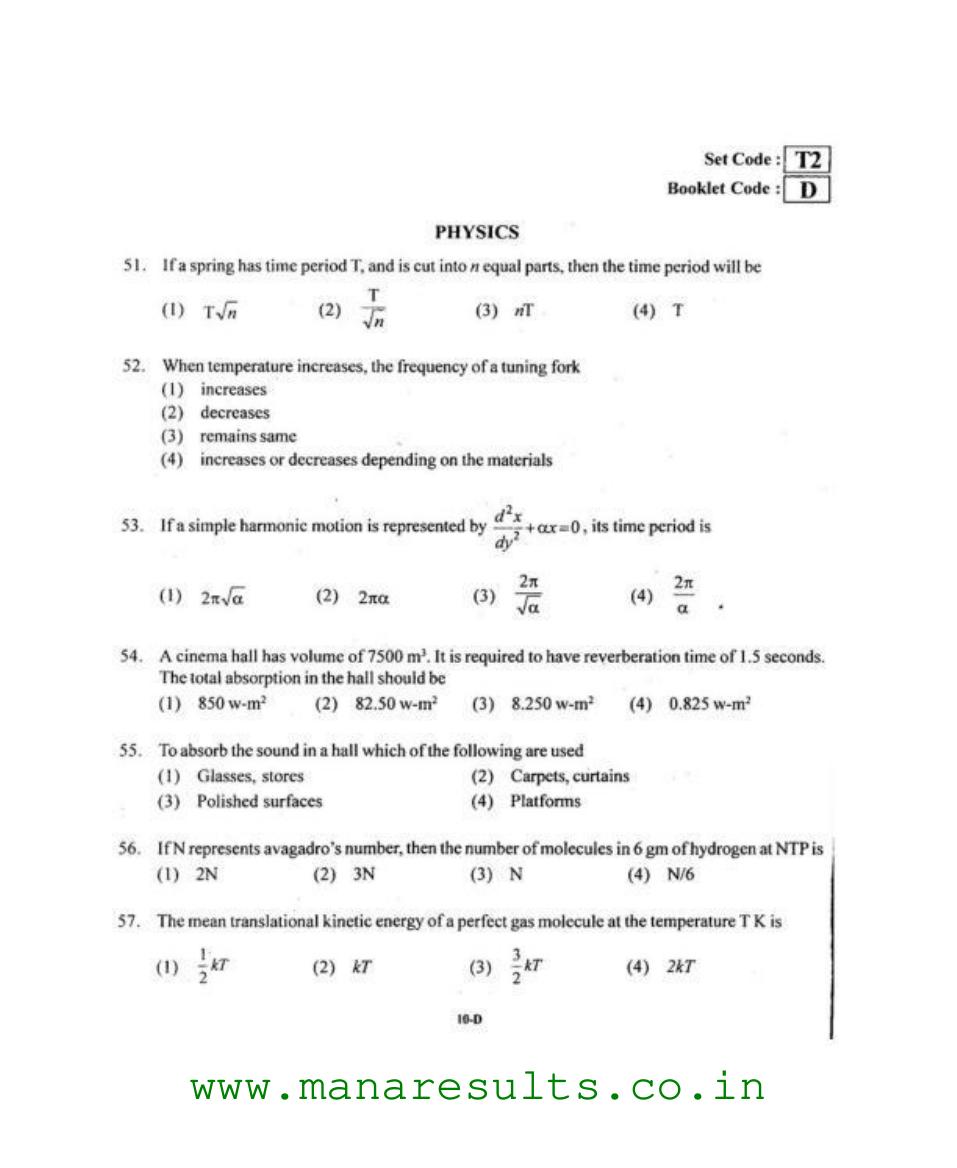 AP ECET 2015 Electronics and Instrumentation Engineering Old Previous Question Papers - Page 9