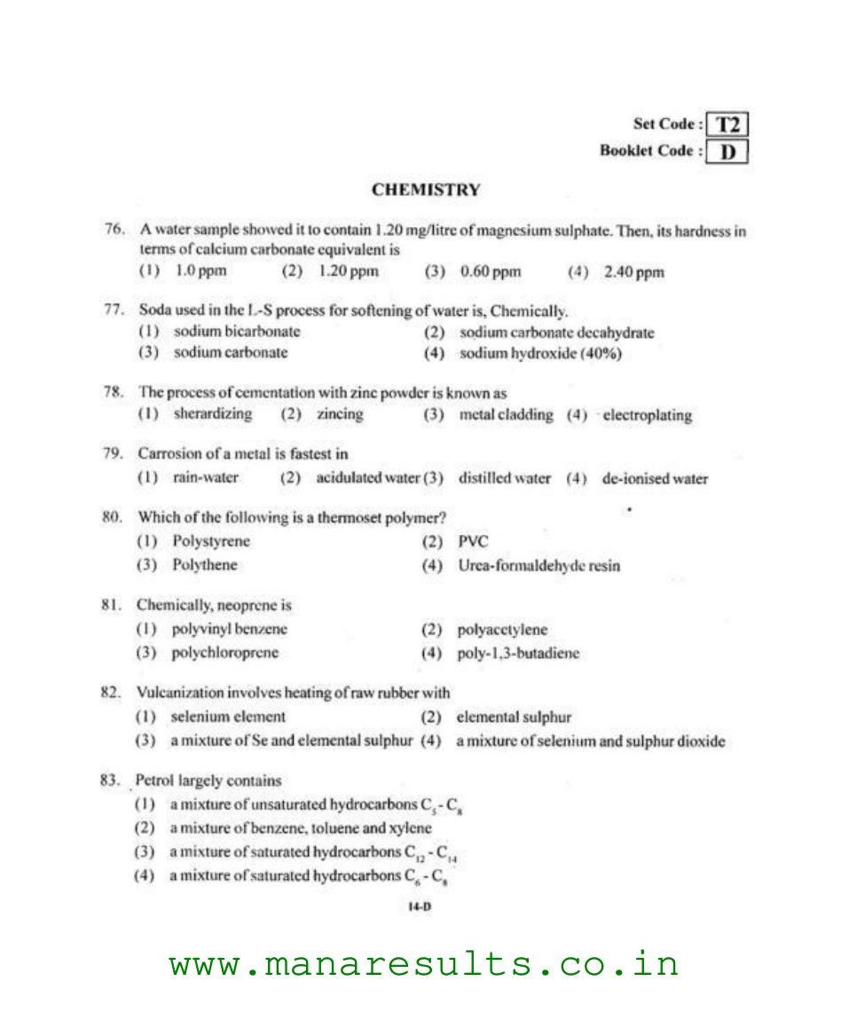 AP ECET 2015 Electronics and Instrumentation Engineering Old Previous Question Papers - Page 13
