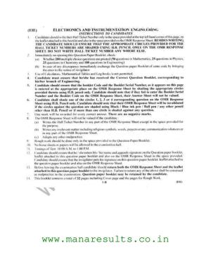 AP ECET 2015 Electronics and Instrumentation Engineering Old Previous Question Papers
