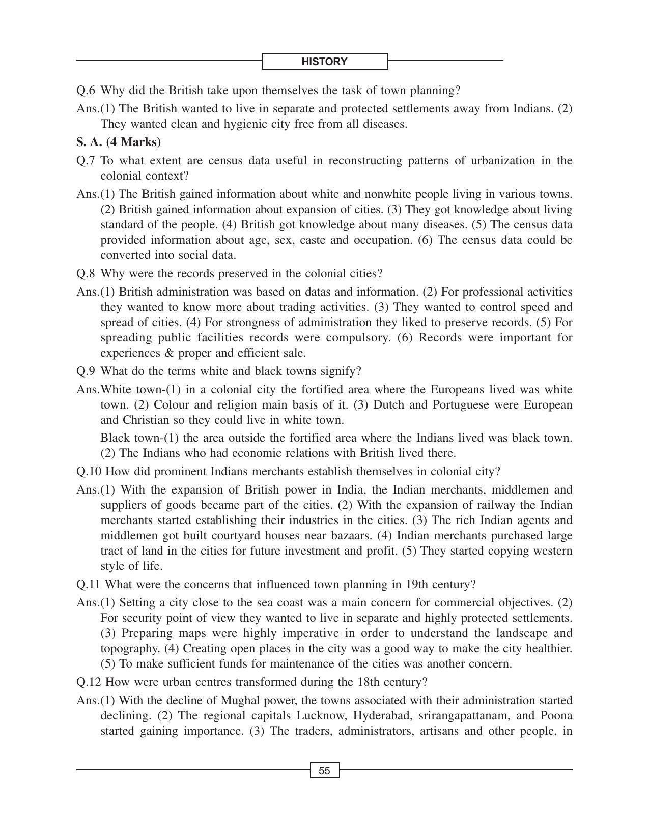 CBSE Class 12 History Colonial Cities Urbanization Planning Architecture - Page 2