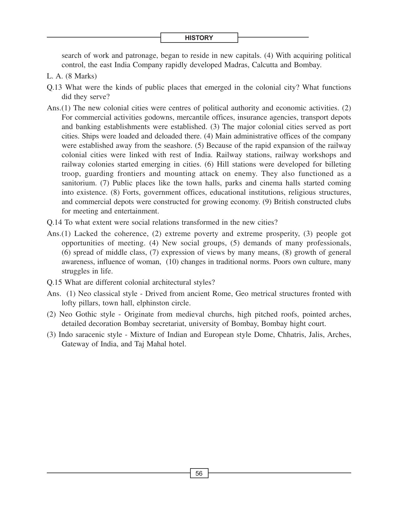 CBSE Class 12 History Colonial Cities Urbanization Planning Architecture - Page 3