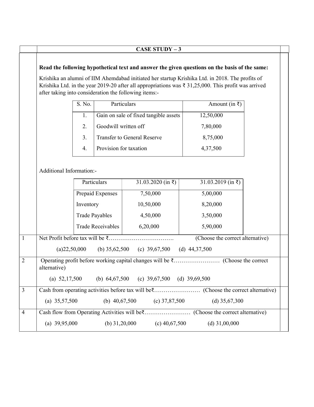 CBSE Class XII Accountancy Question Bank - Page 3