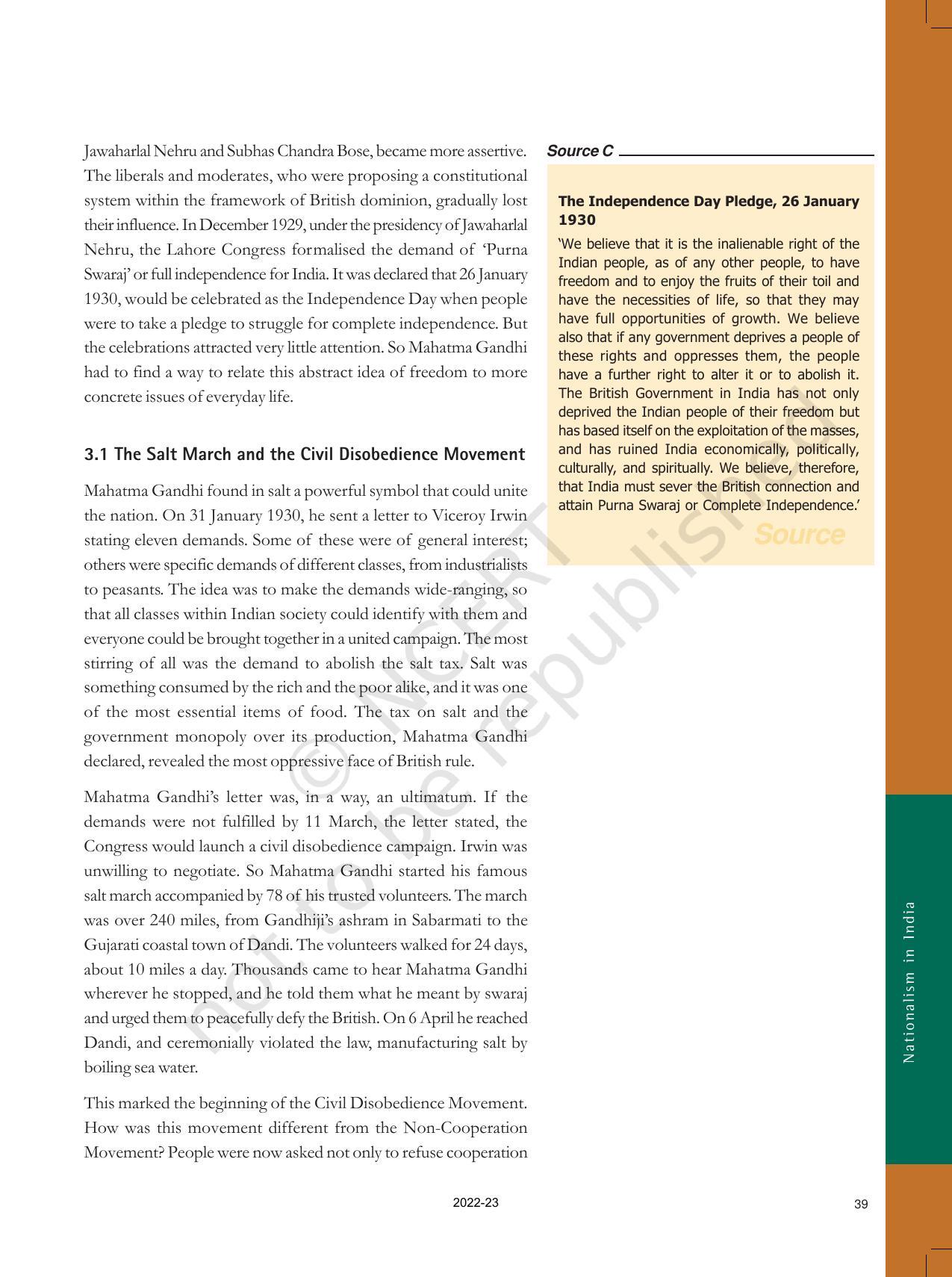 NCERT Book for Class 10 History Chapter 2 Nationalism in India - Page 11