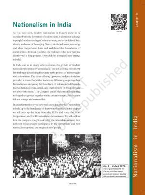 NCERT Book for Class 10 History Chapter 2 Nationalism in India