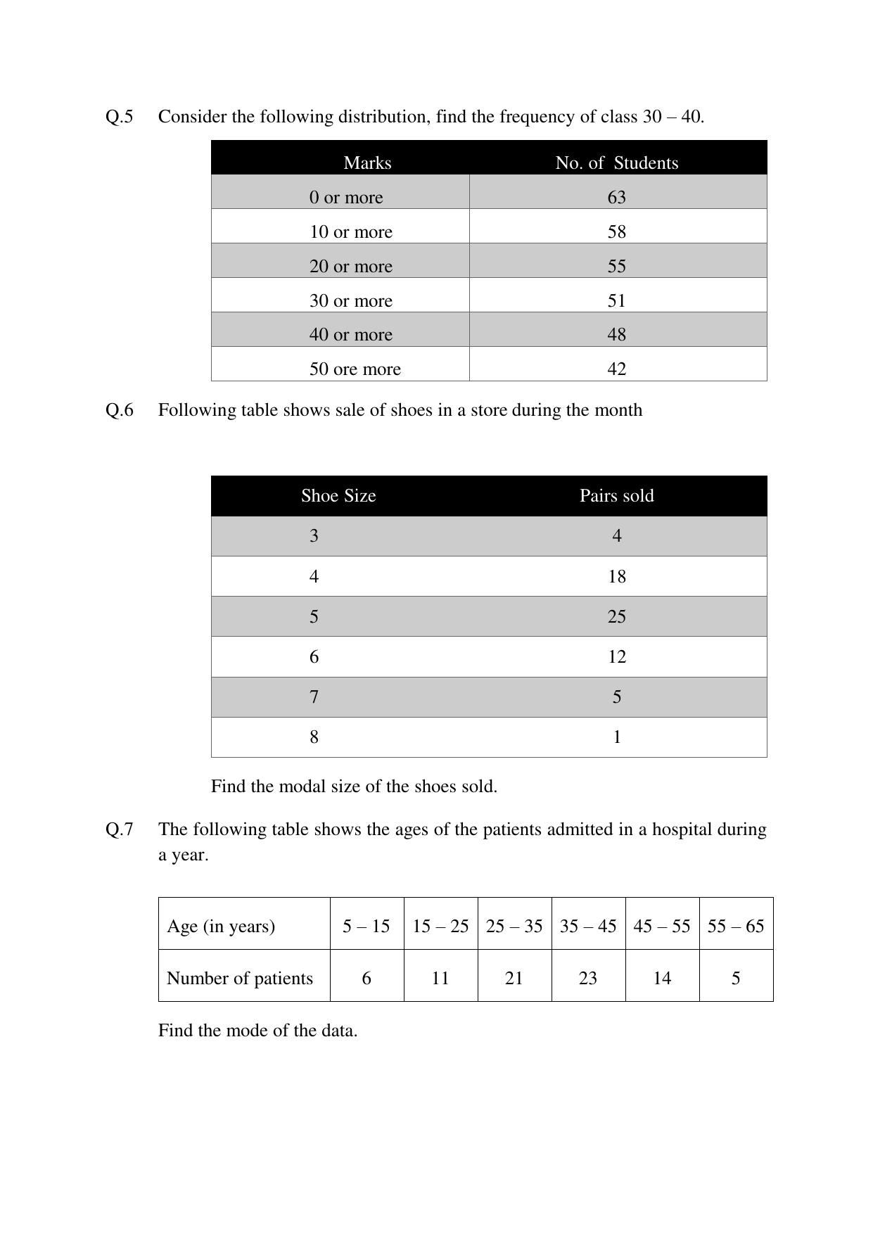 JKBOSE Class 10 Maths: CHAPTER 14 Statistics Question Bank - Page 12