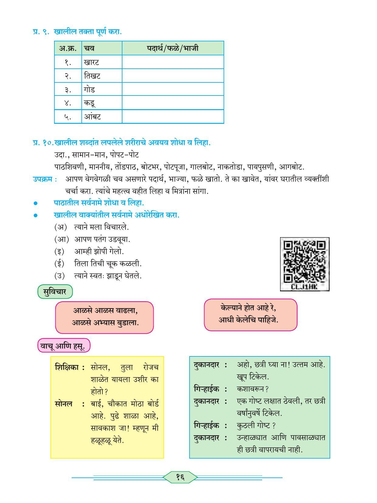 Maharashtra Board Class 6 Marathi Textbook - Page 25