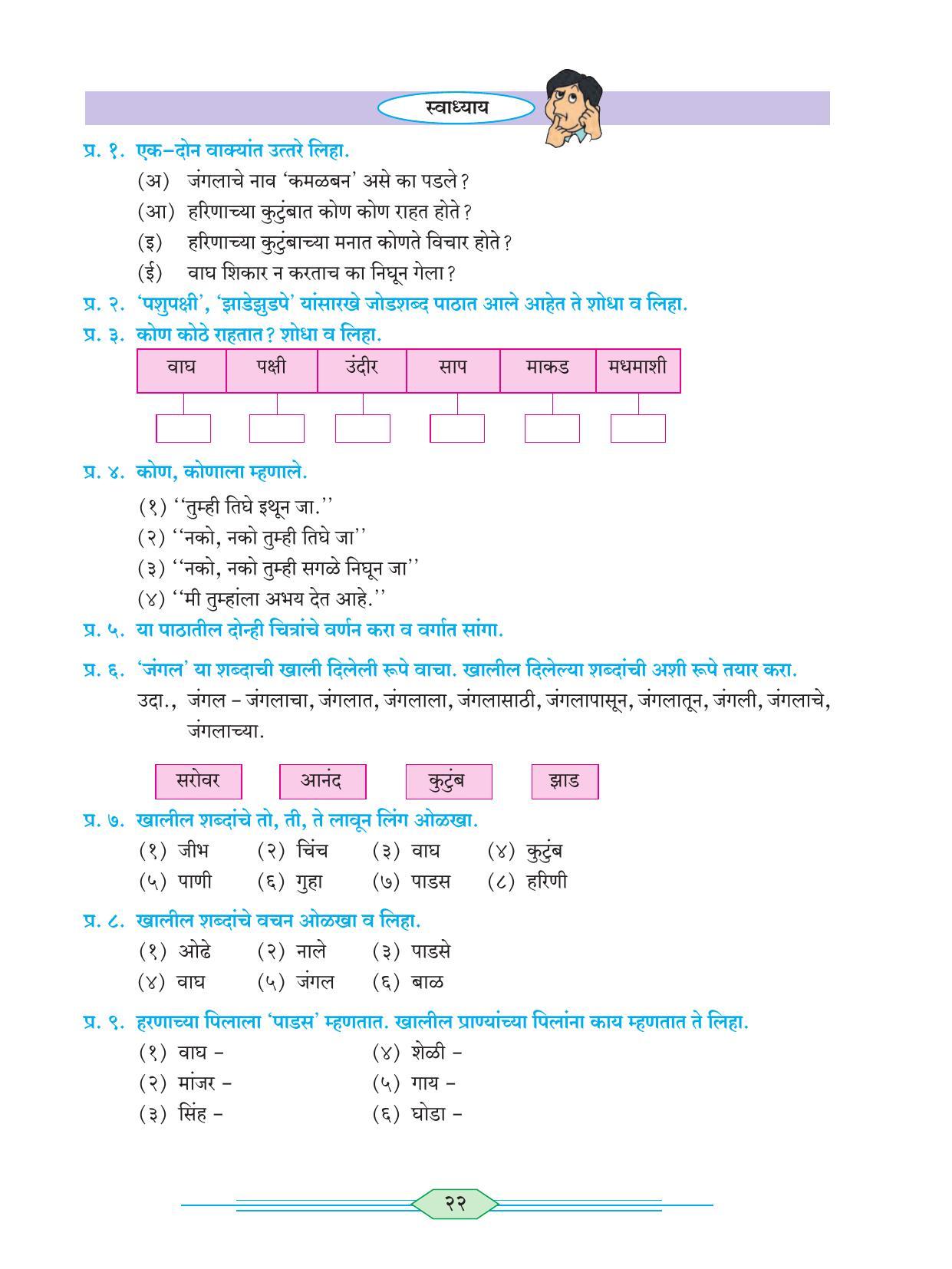 Maharashtra Board Class 6 Marathi Textbook - Page 31