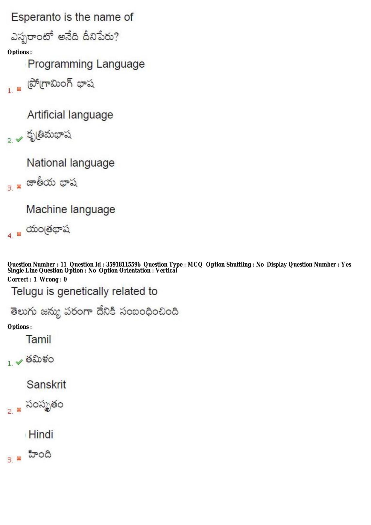 TS CPGET 2018 M.A. Linguistics (Shift 1) Question Paper with Answer Key - Page 7