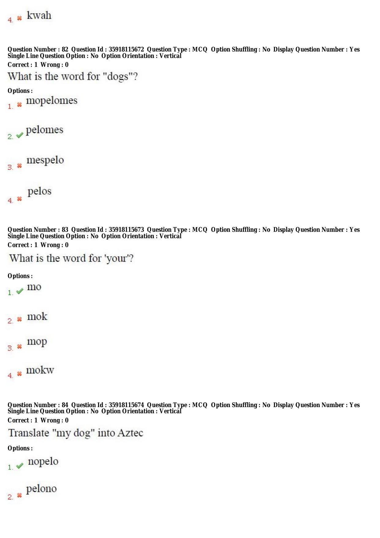 TS CPGET 2018 M.A. Linguistics (Shift 1) Question Paper with Answer Key - Page 42
