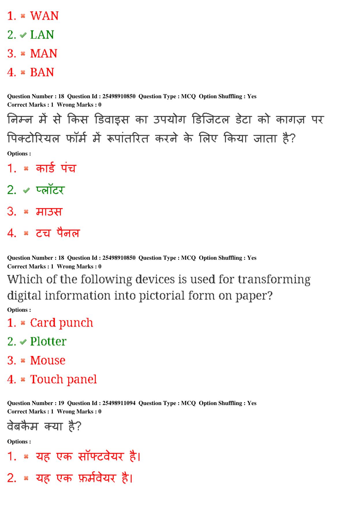 MP CPCT 22nd Feb 2020 Question Paper Shift 1 - Page 12