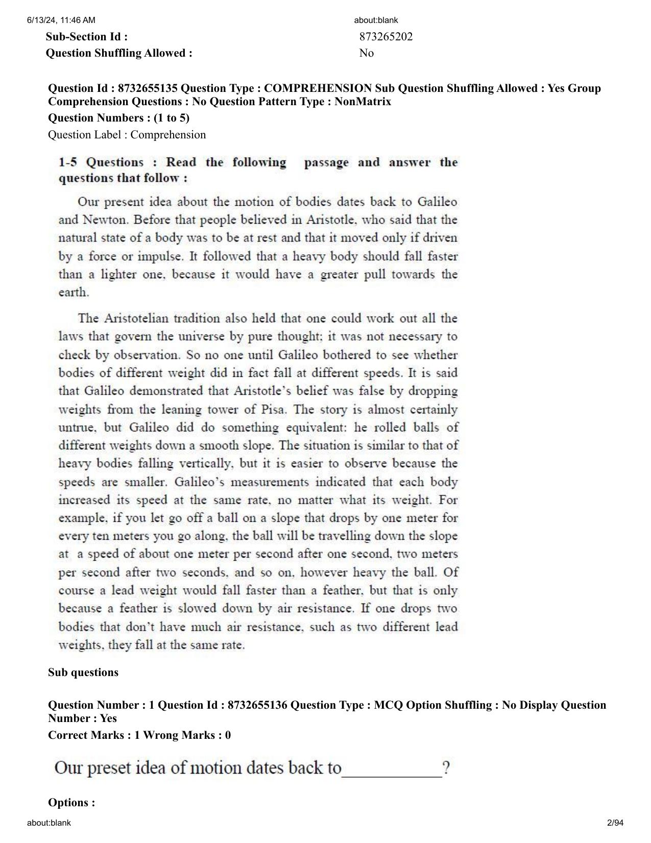 AP EDCET 2024 Physical Science Question Paper with Answer Key (English) - Page 2