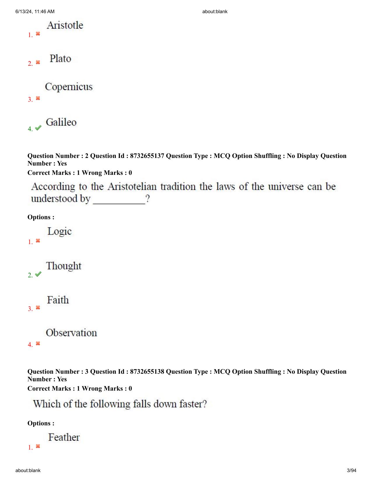 AP EDCET 2024 Physical Science Question Paper with Answer Key (English) - Page 3