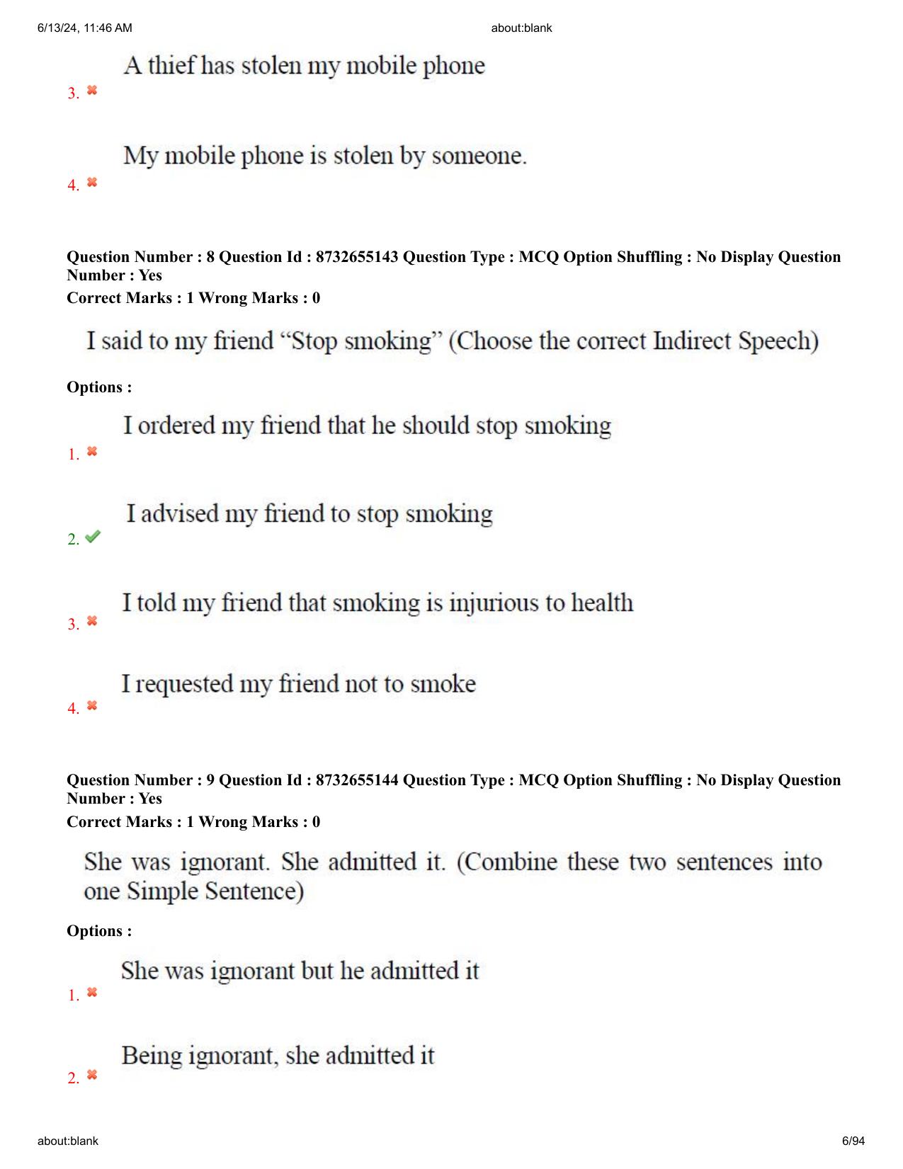 AP EDCET 2024 Physical Science Question Paper with Answer Key (English) - Page 6
