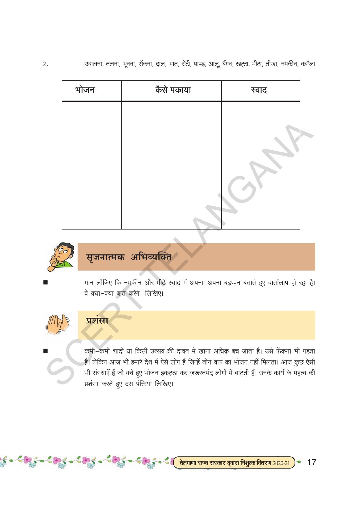 TS SCERT Class 7 First Language (Hindi Medium) Text Book - Page 29