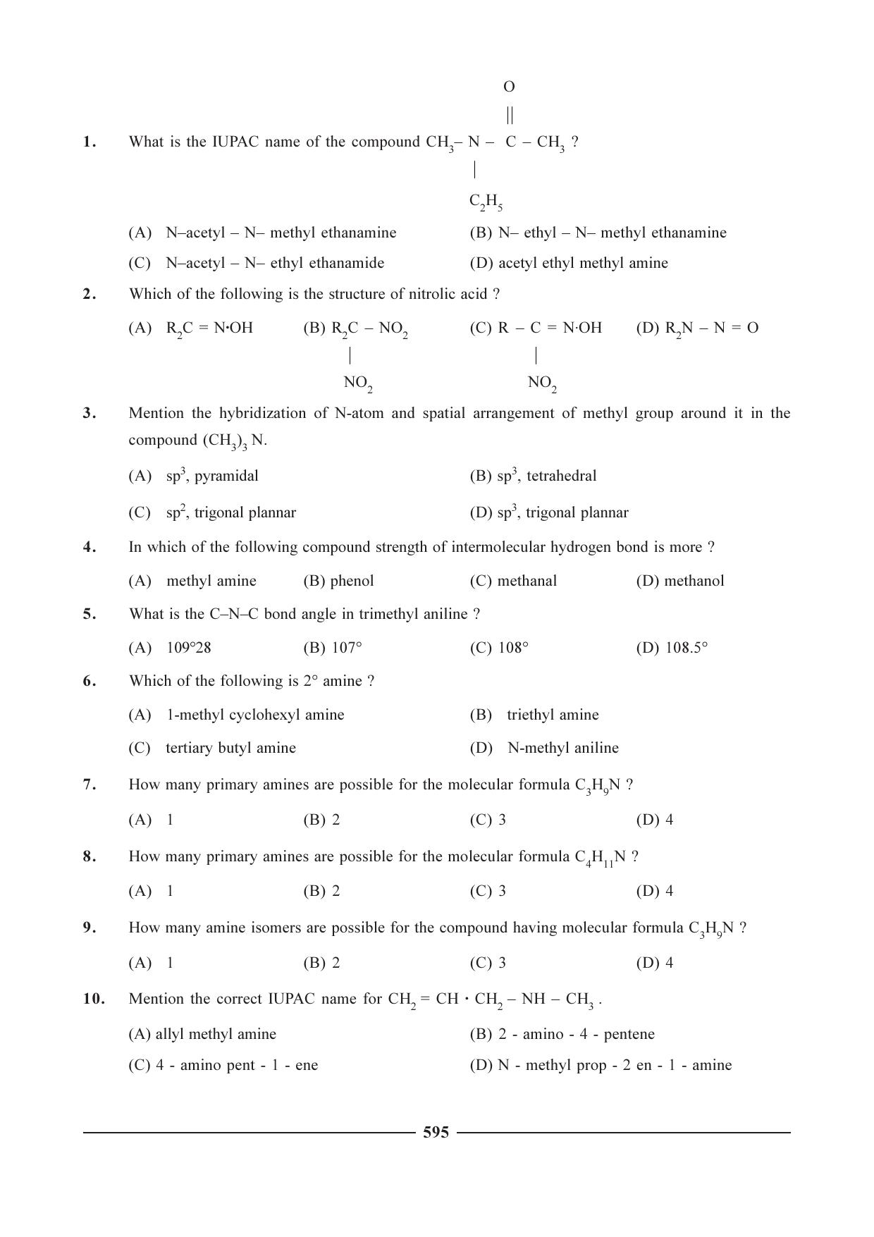 GSEB HSC Chemistry Question Paper (English Medium)- Chapter 24 - Page 5