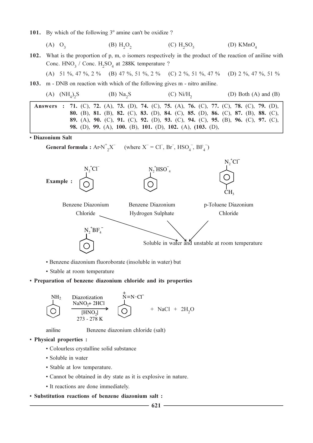 GSEB HSC Chemistry Question Paper (English Medium)- Chapter 24 - Page 31